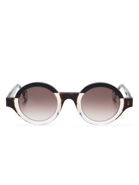 Theo Eyewear lentes de sol con armazón redonda