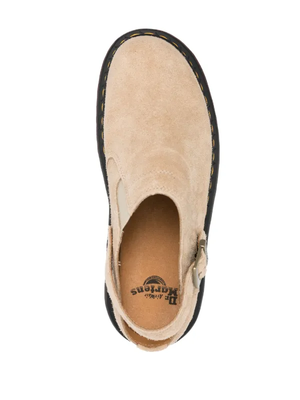 Dr. Martens Isham スエード ミュール | ニュートラル | FARFETCH JP