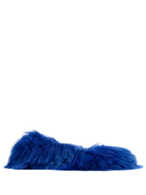 Melitta Baumeister furry shoes