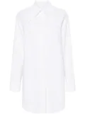 Jil Sander linen chambray shirt - White