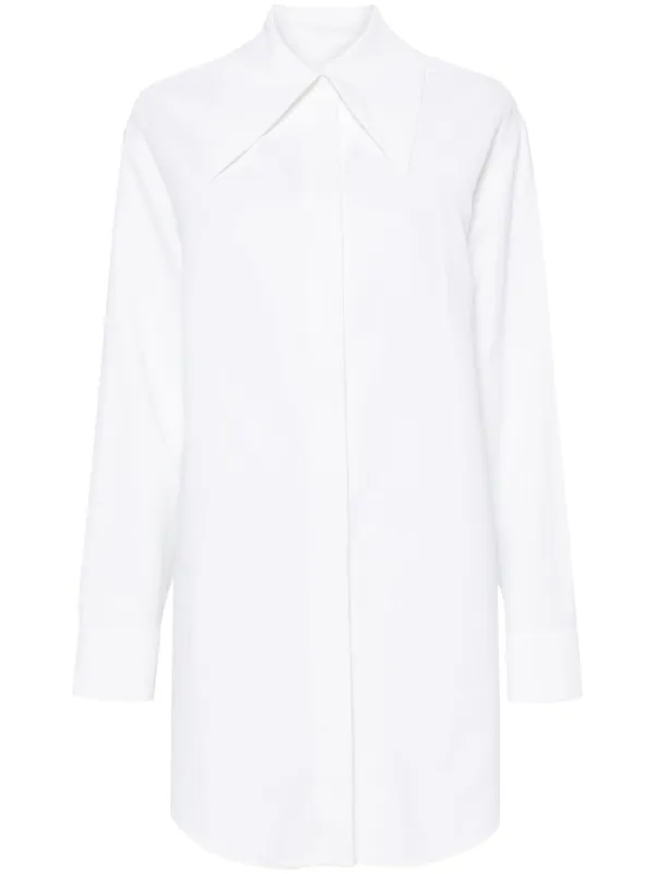 Jil Sander リネン シャツ | ホワイト | FARFETCH JP