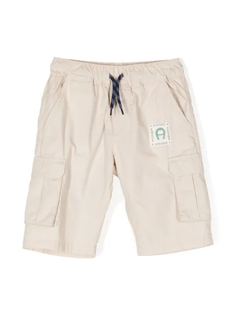 Aigner Kids bermudas con bolsillos tipo cargo