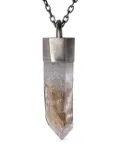 Parts of Four Talisman pendant necklace - Silver