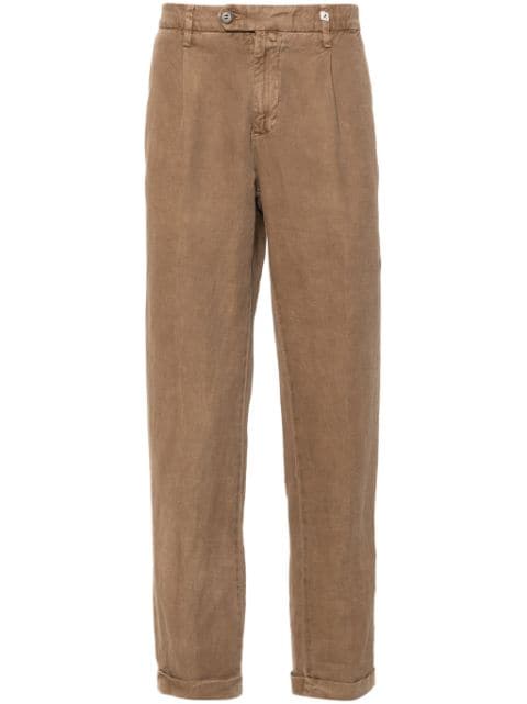 Myths Zeus slim-cut trousers