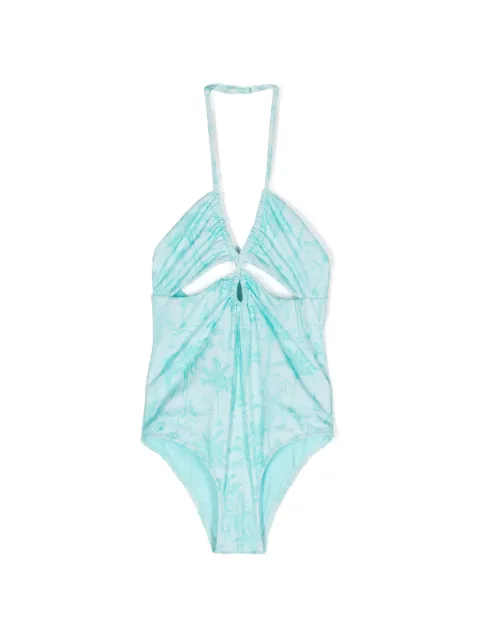 MC2 Saint Barth Kids Kinsley palm tree-print swimsuit