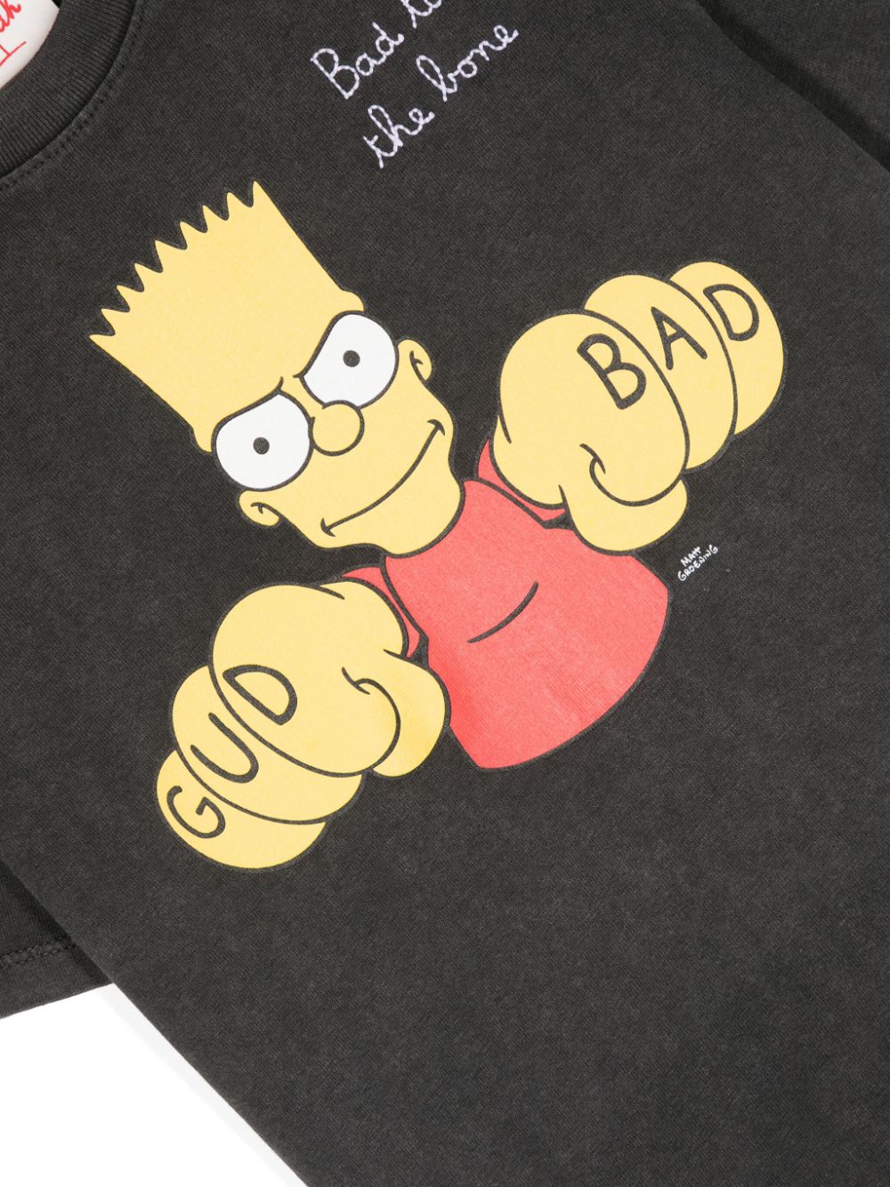 MC2 Saint Barth Kids x The Simpsons T-shirt met print Grijs