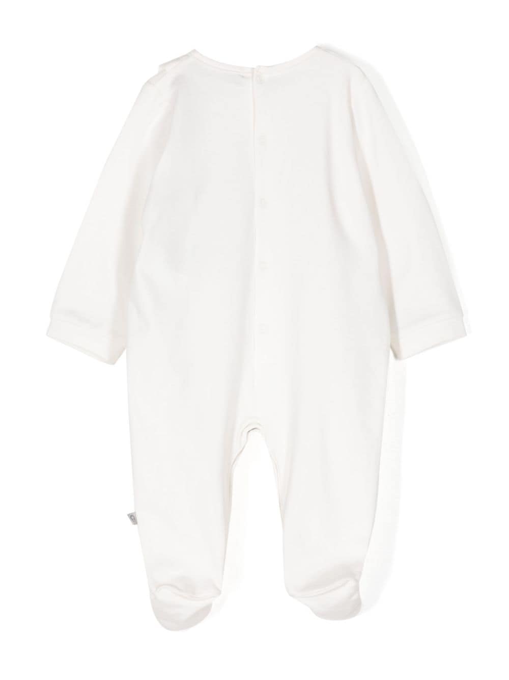 Image 2 of Aigner Kids ruffle-trim Pima cotton pyjamas