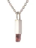 Parts of Four Talisman Specimen necklace - Silver