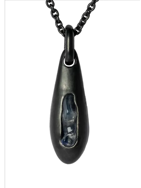 Parts of Four Chrysalis gemstone-pendant necklace