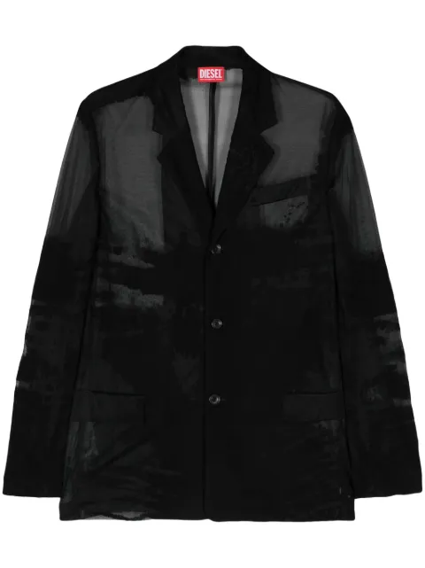 Diesel J-Reg single-breasted blazer