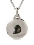 Parts of Four Disk pendant necklace - Silver