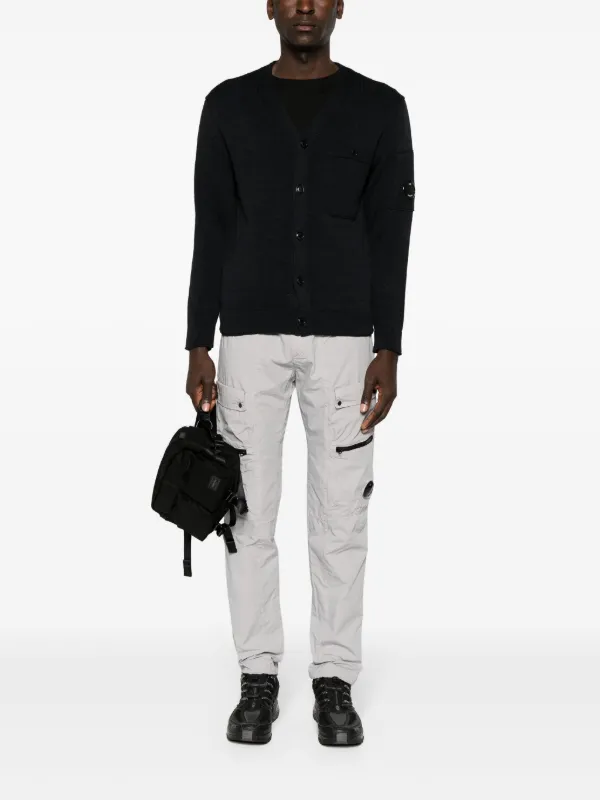 Company Compact Cotton Cardigan Blue FARFETCH IN