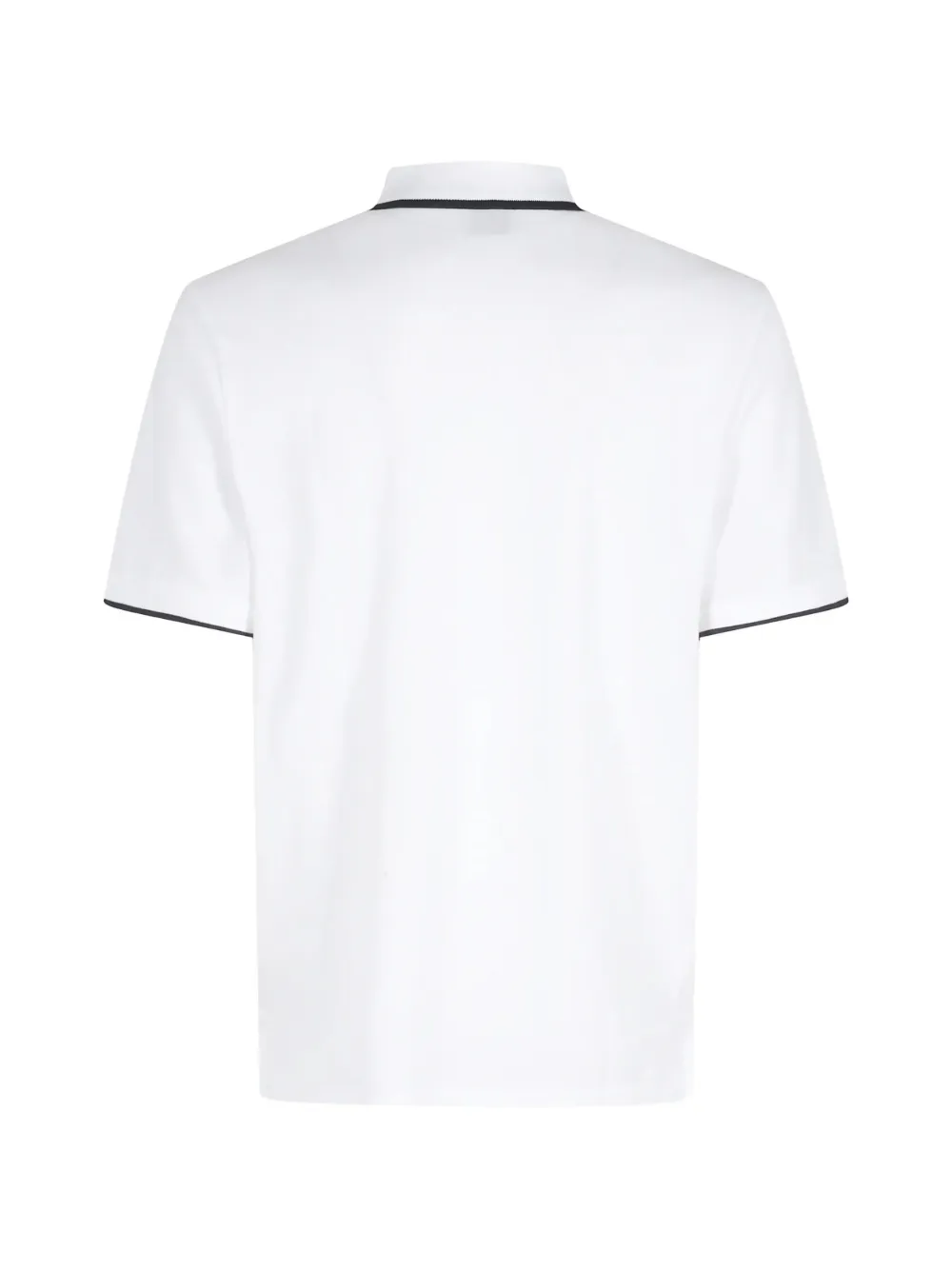 BOSS Piqué katoenen poloshirt met logo Wit