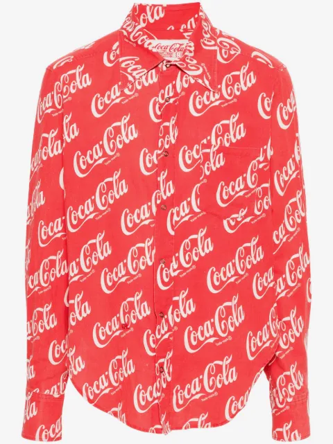 ERL x Coca-Cola print shirt