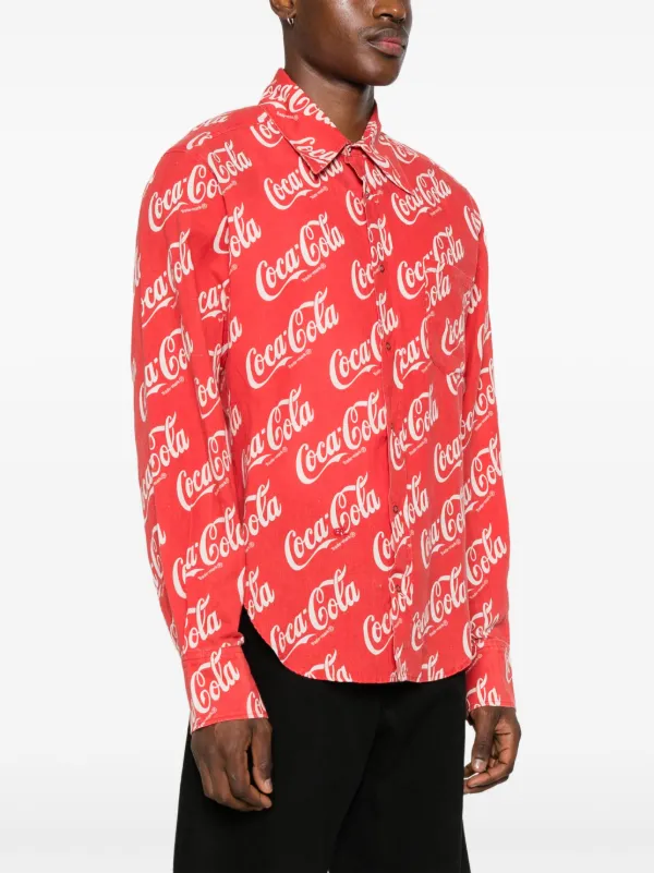 ERL x Coca-Cola シャツ | レッド | FARFETCH JP