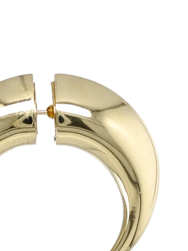 大人気◆MARINE SERRE◆ゴールド Moon Stud シングルピアス Gold Plated Moon Studs • Marine Serre
