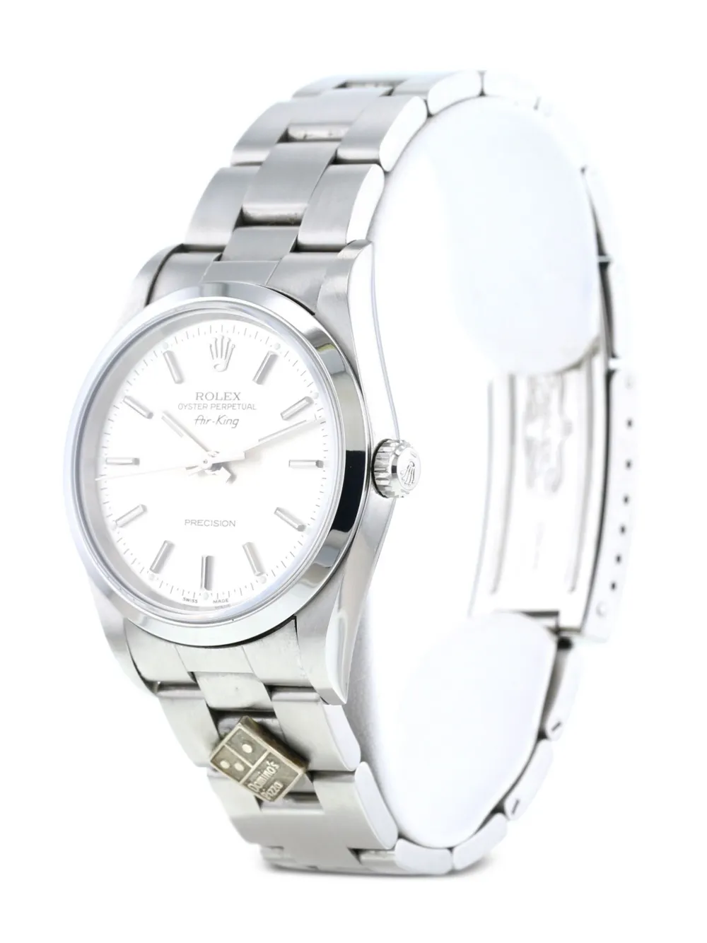 Rolex 2005 pre-owned Rolex Air King Domino's 34mm | Image 5