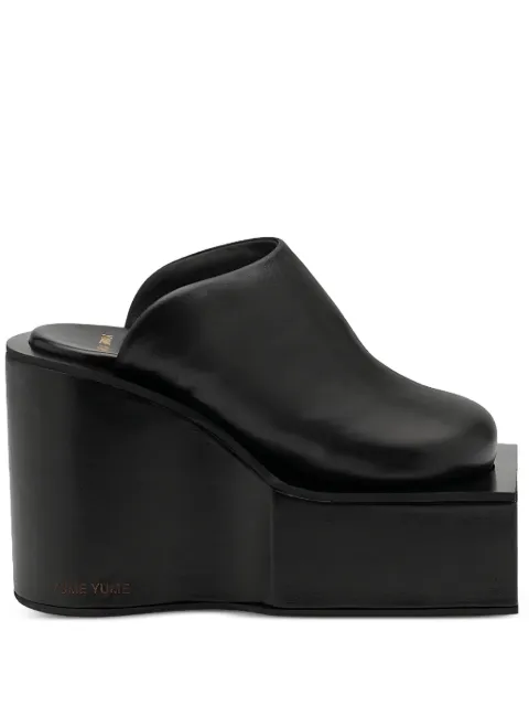 YUME YUME platform wedge pumps