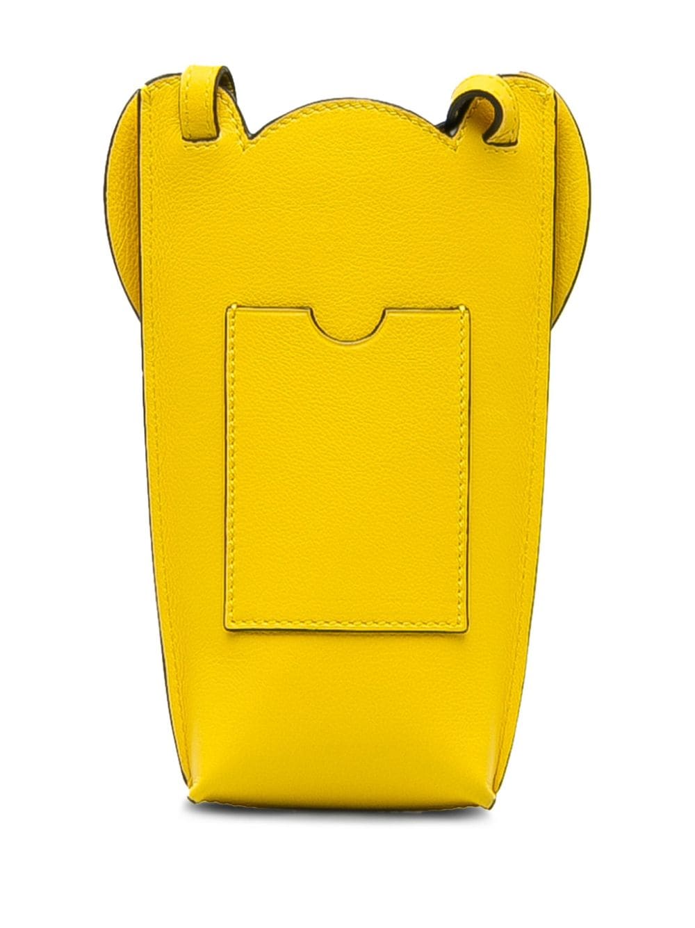Pre-owned Loewe 2020-2023 Elephant Pocket Cross Body Bag In Yellow