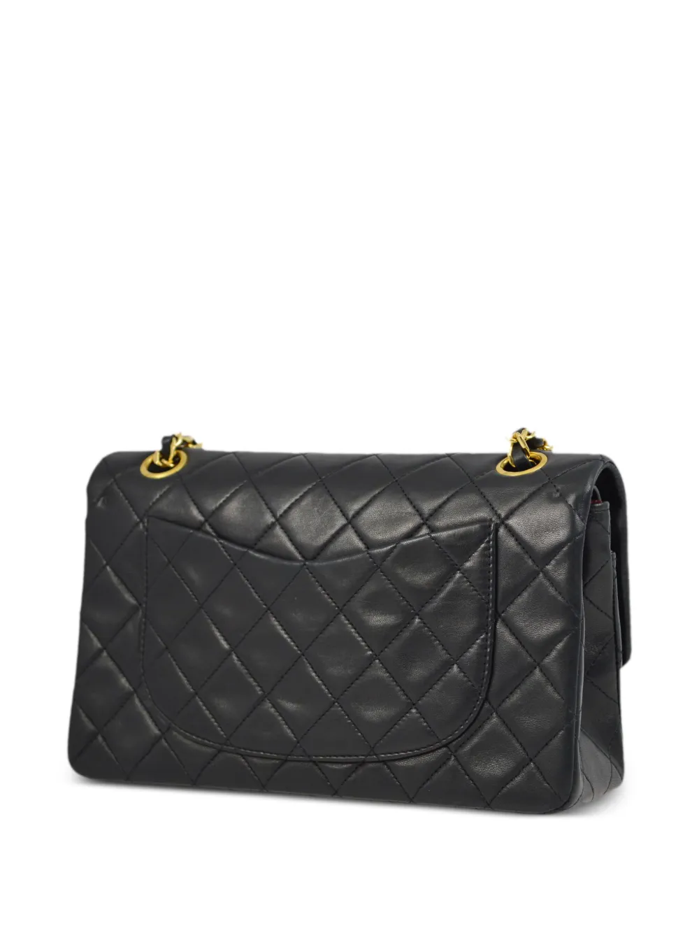 CHANEL Pre-Owned 1990 Double Flap schoudertas - Zwart