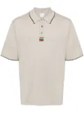 Paul Smith organic cotton polo shirt - Neutrals