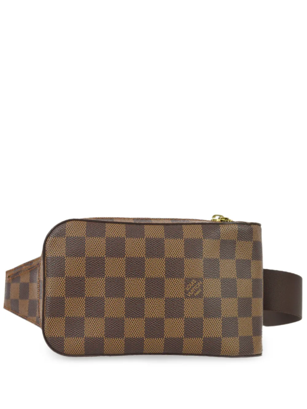 Pre-owned Louis Vuitton 2008 Geronimos Belt Bag In Brown