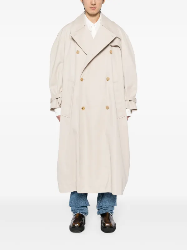 Hed Mayner Belted Trench Coat - Farfetch