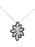 HYT Jewelry platinum and diamond pendant necklace - Black