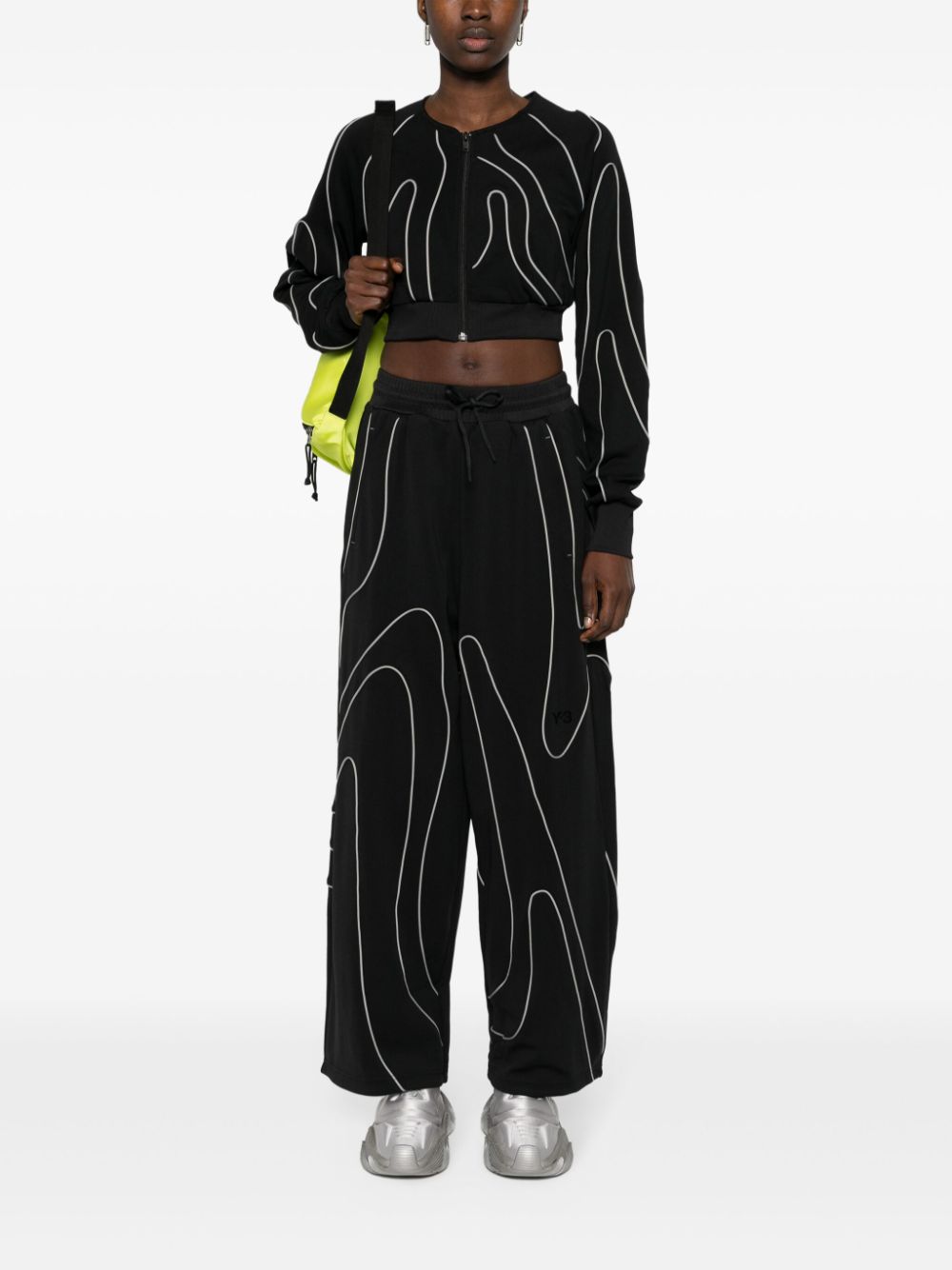 Y-3 Cropped jack Zwart