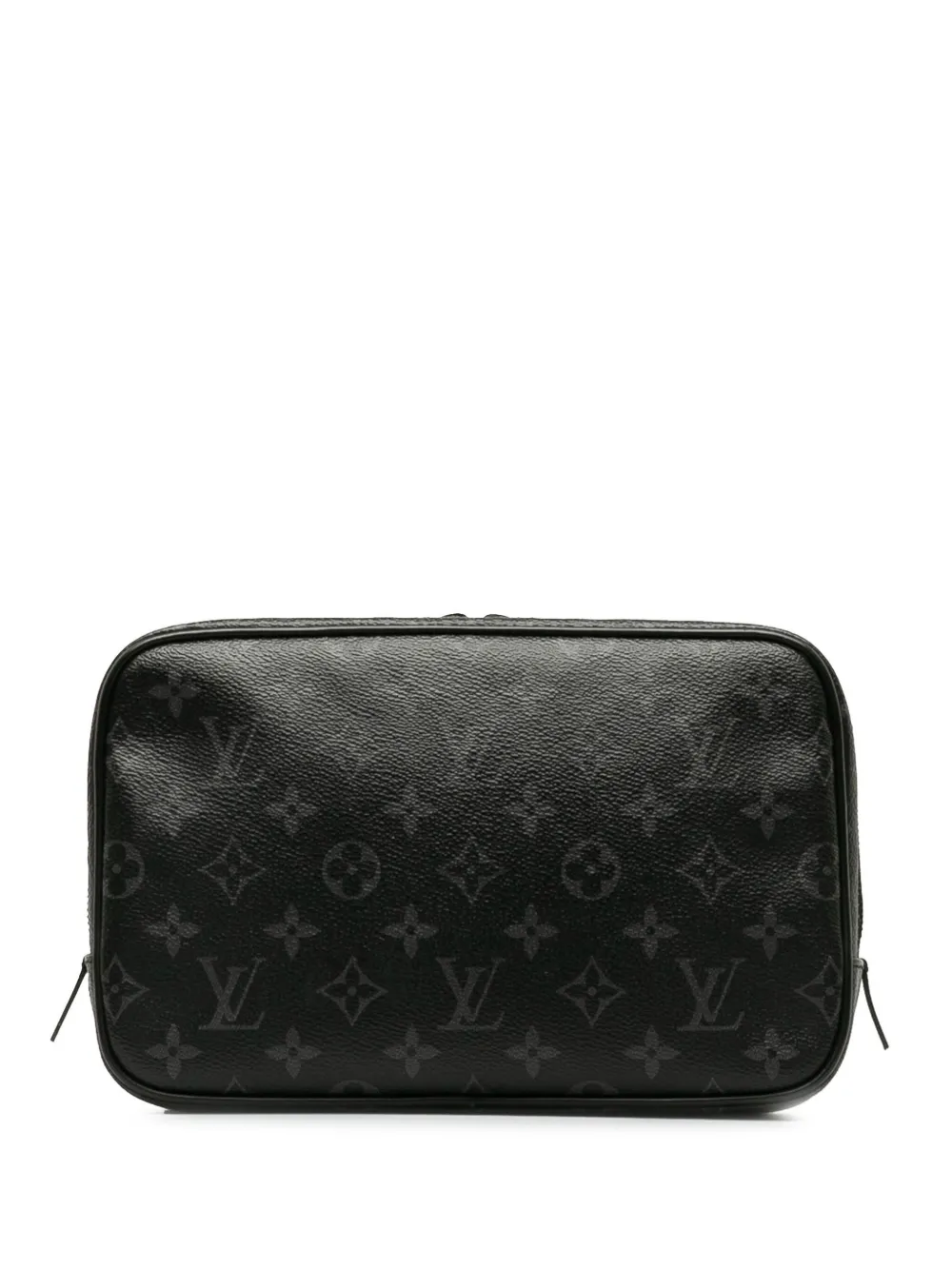 Pre-owned Louis Vuitton 2020  Toilet Pouch Pm In Black