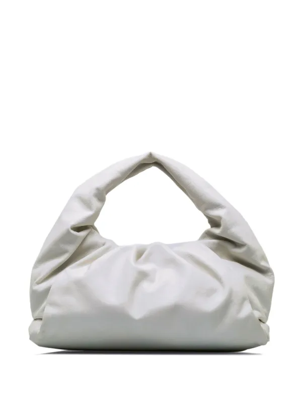 Bottega Veneta Pre-Owned 2012-2013 Small The Pouch Handbag White