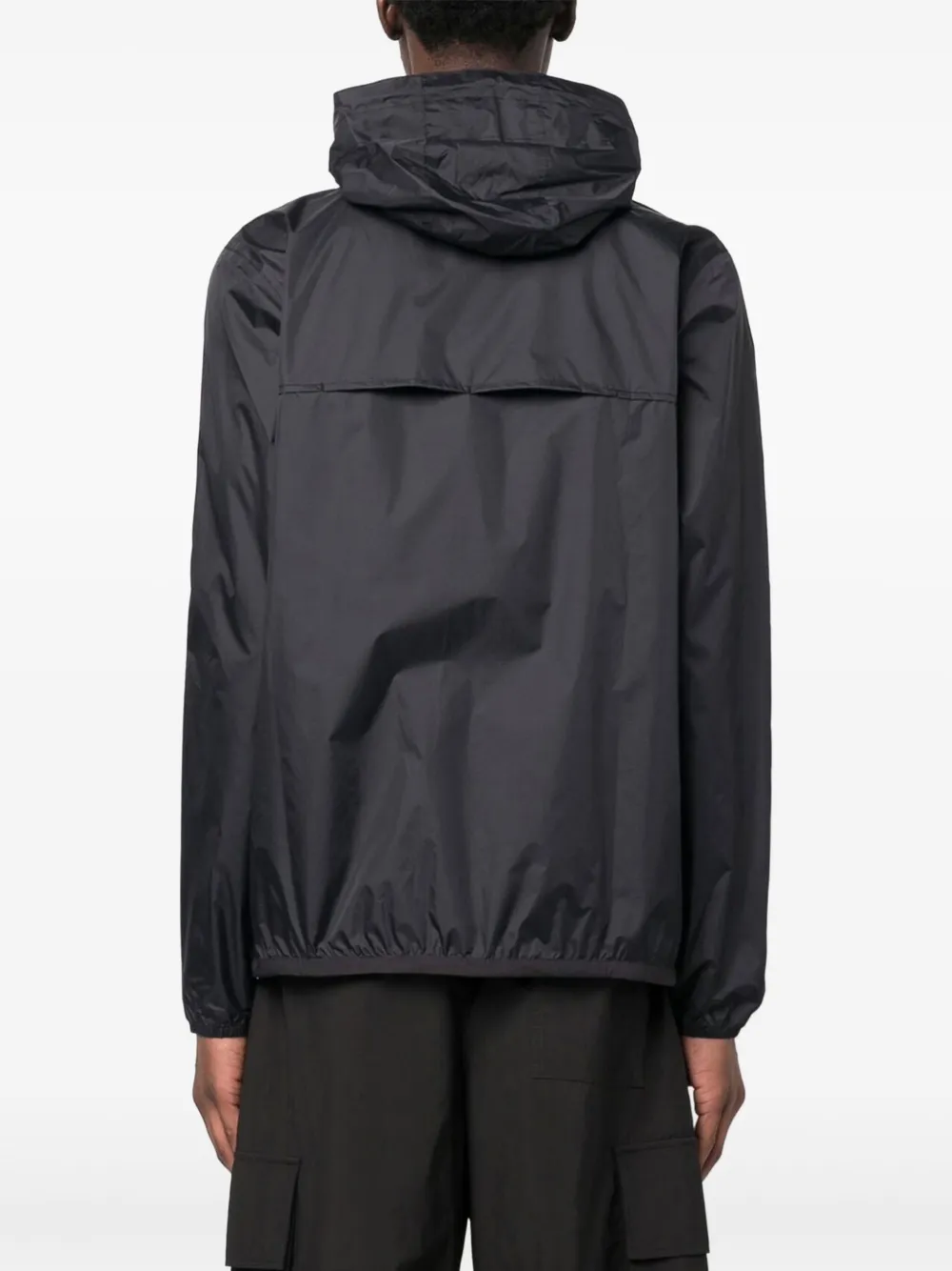 Comme Des Garçons Play x K-Way Claude jack met capuchon Zwart