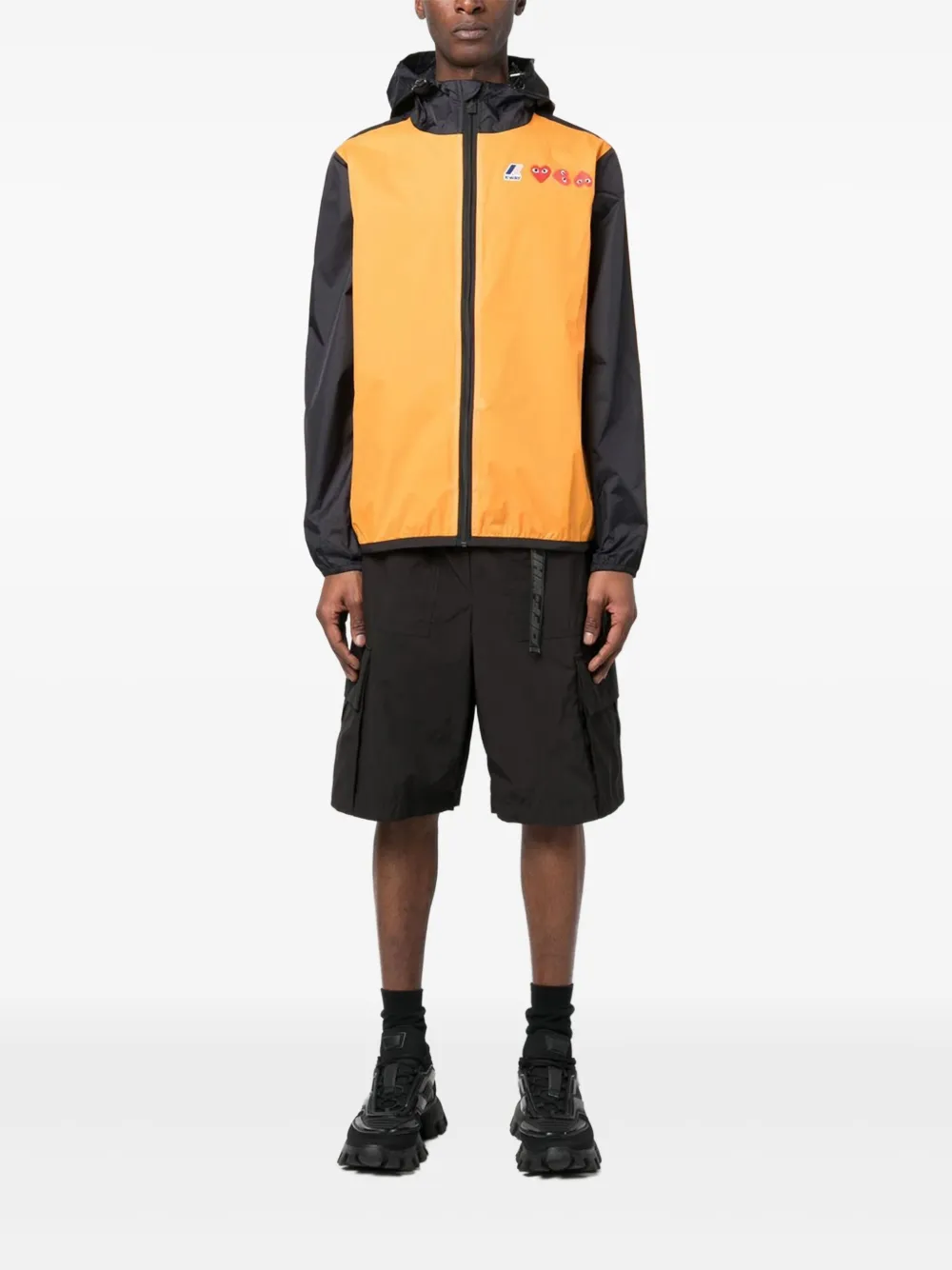 Comme Des Garçons Play x K-Way Claude hooded jacket | Oversized Jackets | Image 2