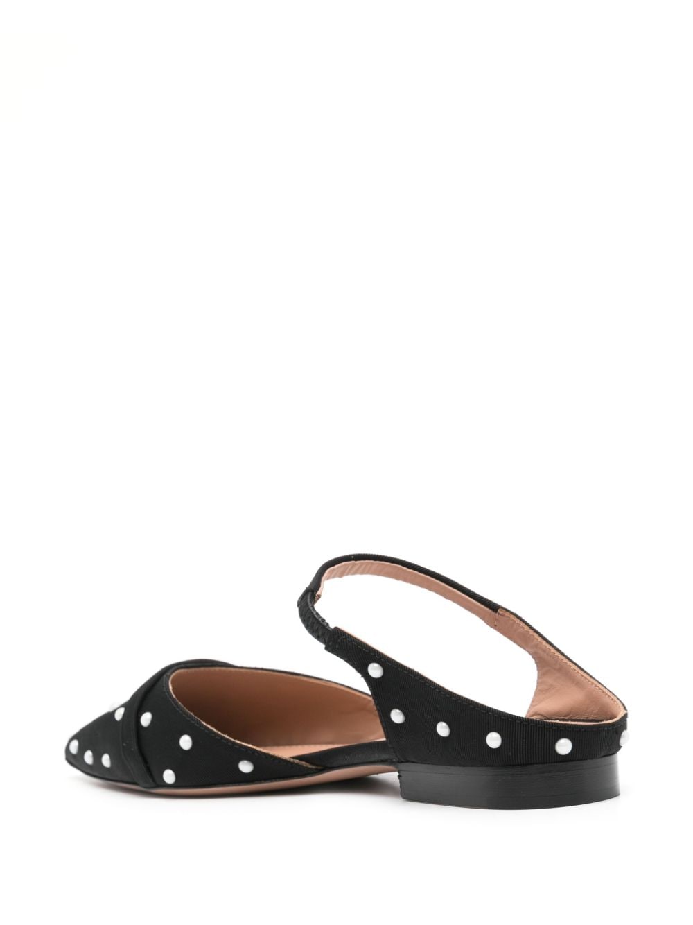 Shop Malone Souliers Uma Faux-pearl Embellished Mules In Black