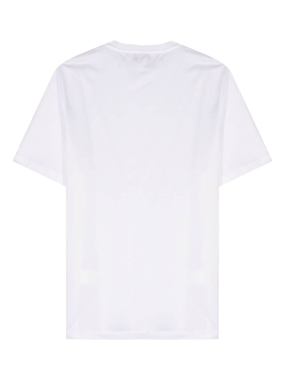 Barba Katoenen T-shirt Wit