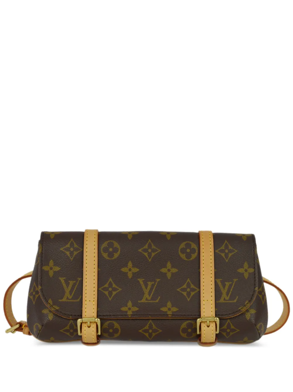 Pre-owned Louis Vuitton 2005 Pochette Marelle Belt Bag In 褐色