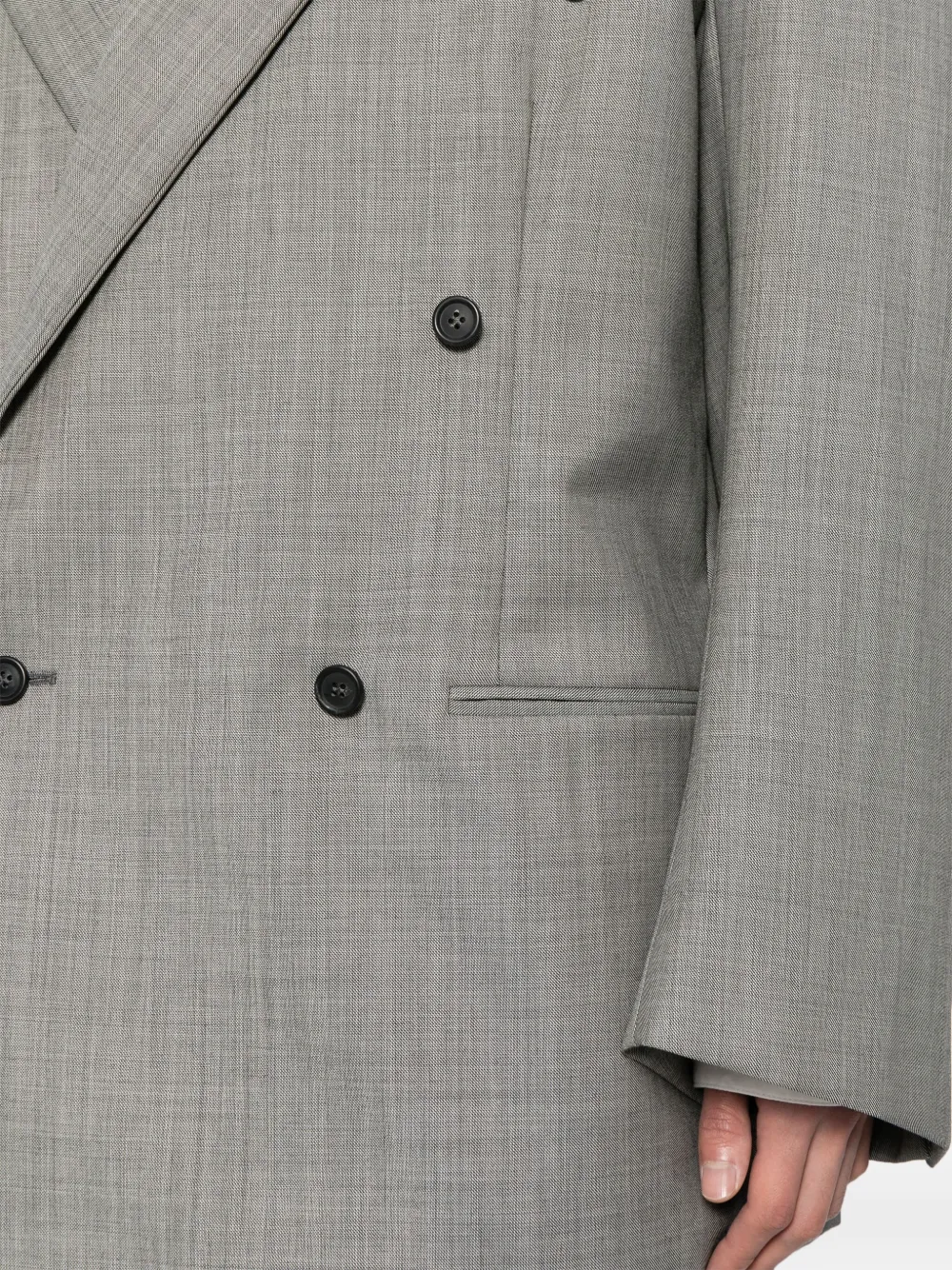 Hed Mayner double-breasted wool blazer | Image 5