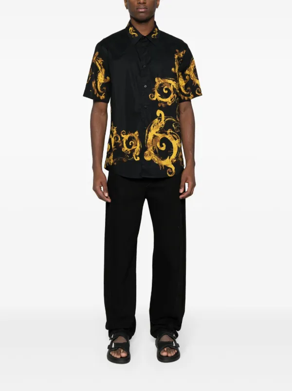 ヴェルサーチ　VERSACE VERSACE JEANS COUTURE Animalier Shirt | REVERSIBLE