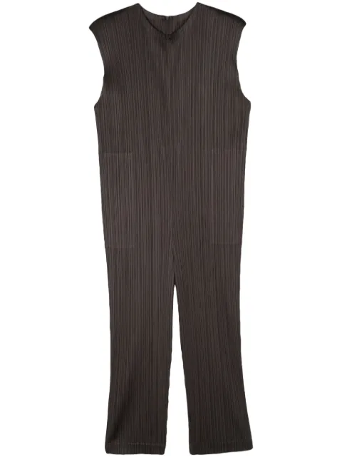 Pleats Please Issey Miyake jumpsuit plisado sin mangas