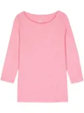 Majestic Filatures crew-neck T-shirt - Pink