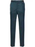 Incotex Super 120s low-rise tailored trousers - Blue