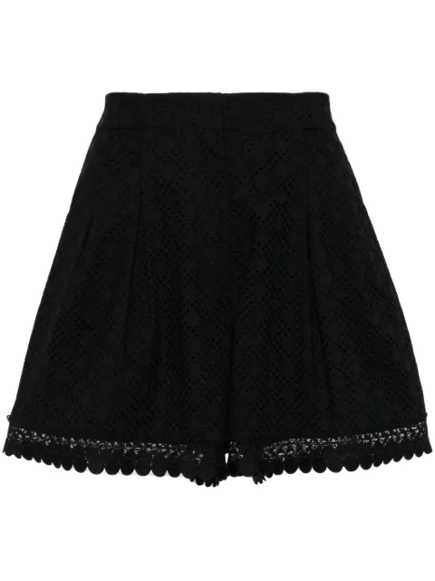 SHIATZY CHEN Plenteous openwork shorts