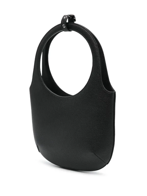 トートバッグ Courreges Holy Purse - Courreges - Leather - Black Courrèges Holy Leather Tote Bag | Black | FARFETCH