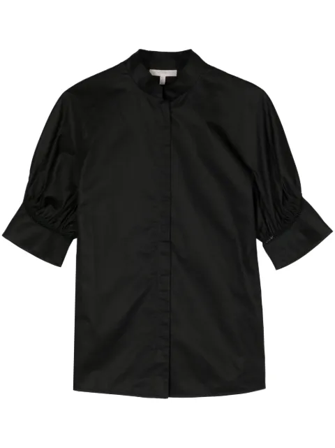 SHIATZY CHEN lace-trim cotton shirt