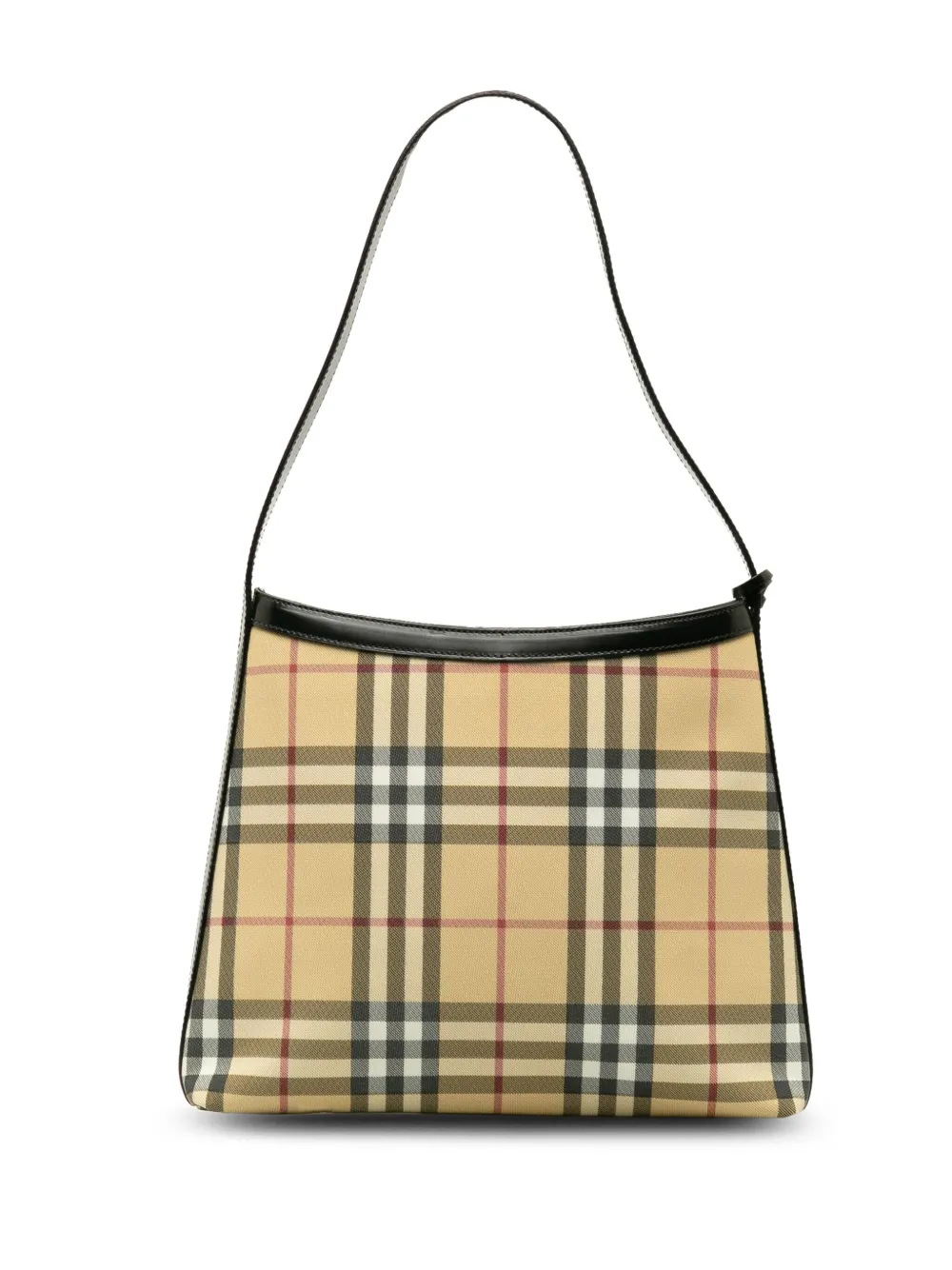 Burberry Pre-Owned 2000-2017 House Check magnetische schoudertas - Bruin