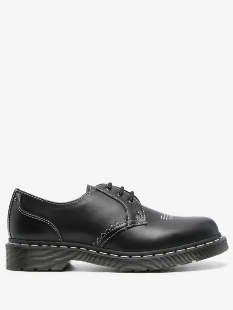 Dr. Martens zapatos derby con costuras en contraste