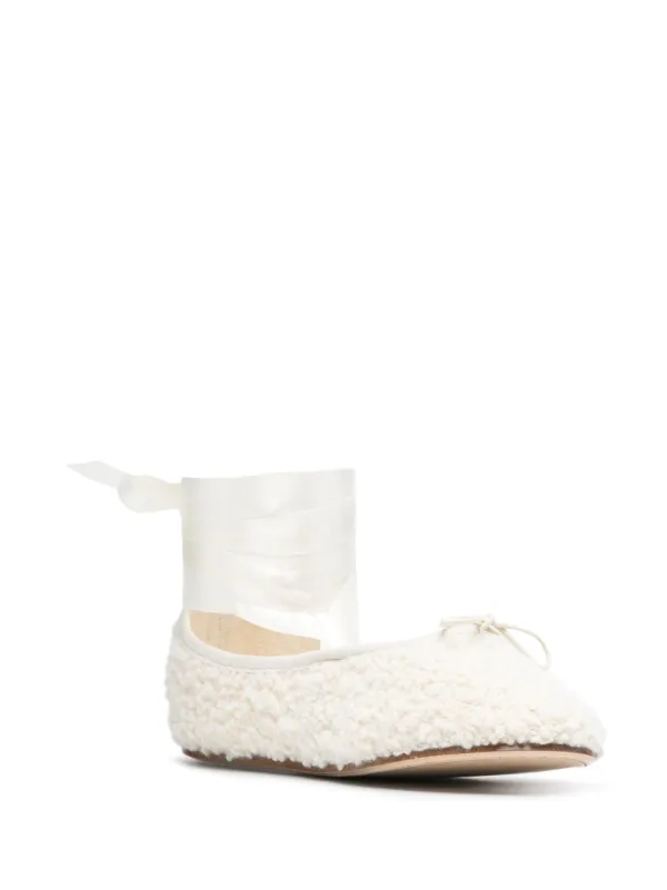 Repetto Sophia Ballerina Shoes | White | FARFETCH
