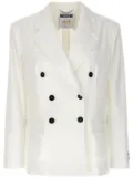 Moschino double-breasted blazer - White