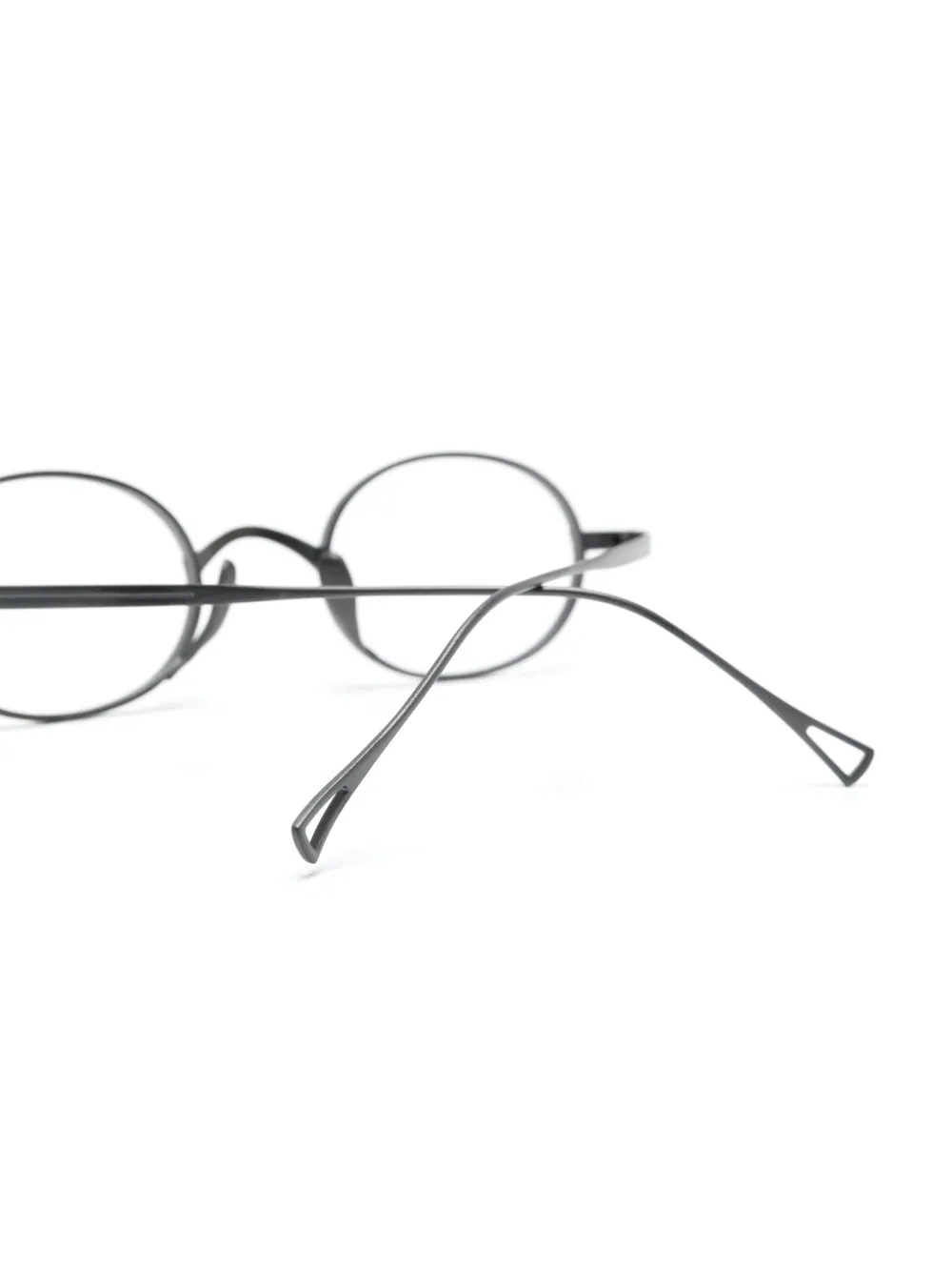  Kame Mannen 9918 Oval-frame Glasses - Silver 