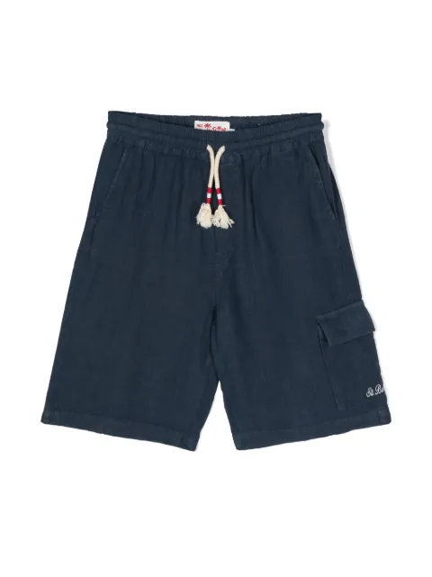 MC2 Saint Barth Kids linen bermuda shorts 